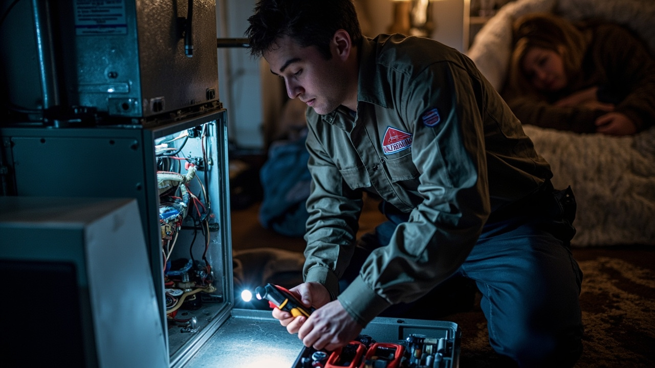 How We Diagnose and Fix Furnace Failures in the Middle of the Night