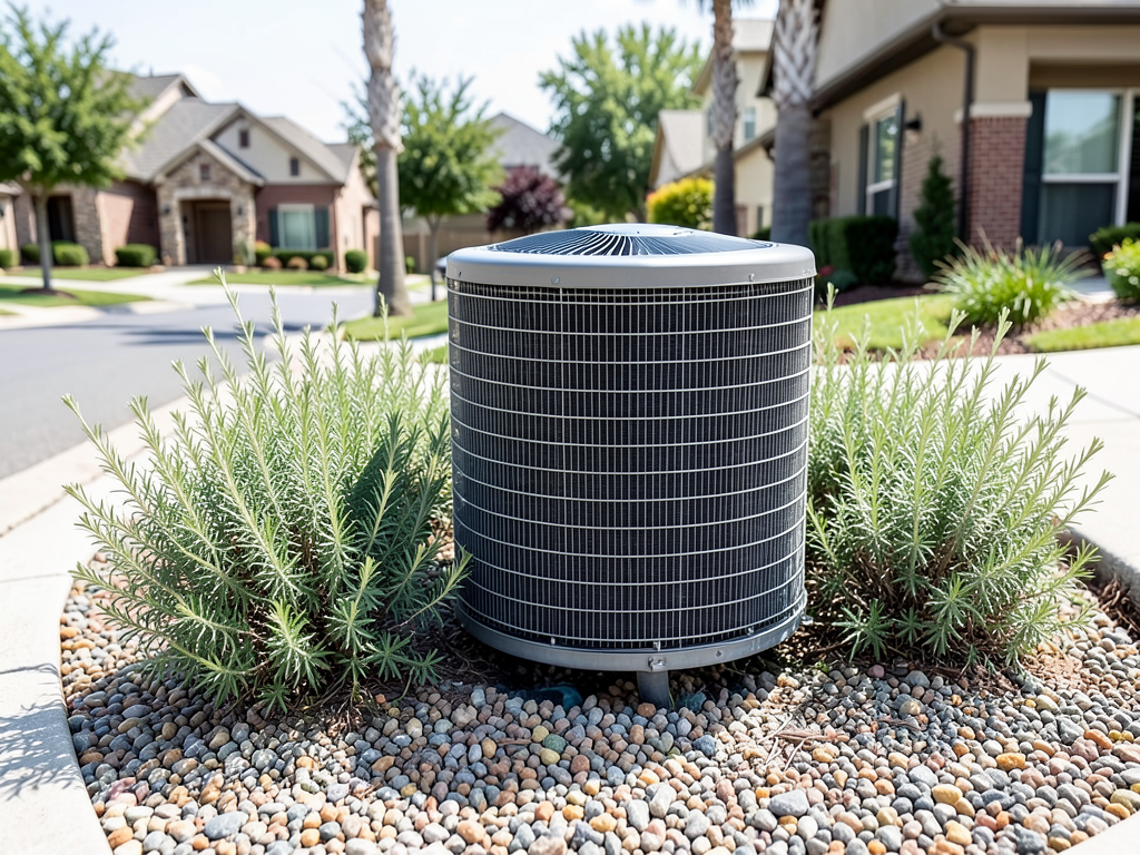 Designing a beautiful landscape around your ac uni