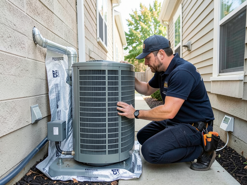 How to soundproof a noisy ac unit in tightly packe