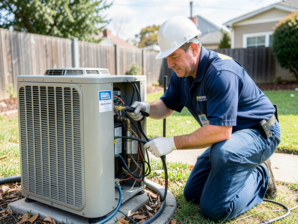 Moving your ac unit to make room for a new deck in